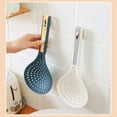 thumbnail image 5 of Heat-Resistant Stainless Steel Strainer Spoon with Clip Home Kitchen Ladle for Hot Pot, Dumplings & Noodles Multifunctional Draining Spoon, Long-Handle Skimmer, Hot Pot Dumpling Strainer(White), 5 of 6