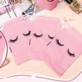 thumbnail image 4 of Eyelash Extension Travel Beauty Supplies Lipstick Toiletry Organizer Storage Bag Packaging Eyelash Aftercare Bags Makeup Pouch Lashes Drawstring Bag Toiletry Bag WHITE 15X20CM, 4 of 8