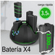 thumbnail image 4 of Cargador Para Xbox  Bloosom One Y Xbox Series Con 4 Baterías 1100mah Negro, 4 of 4
