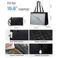 thumbnail image 3 of Professional Laptop Bag With Insulated Lunch Storage Compartment Spacious Organization For Fruit Office Devices, 3 of 8