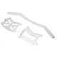 thumbnail image 5 of 3pcs / set Stainless Steel Gua Sha Scraping Plate Body Massage Tools for Neck Shoulder, 5 of 5