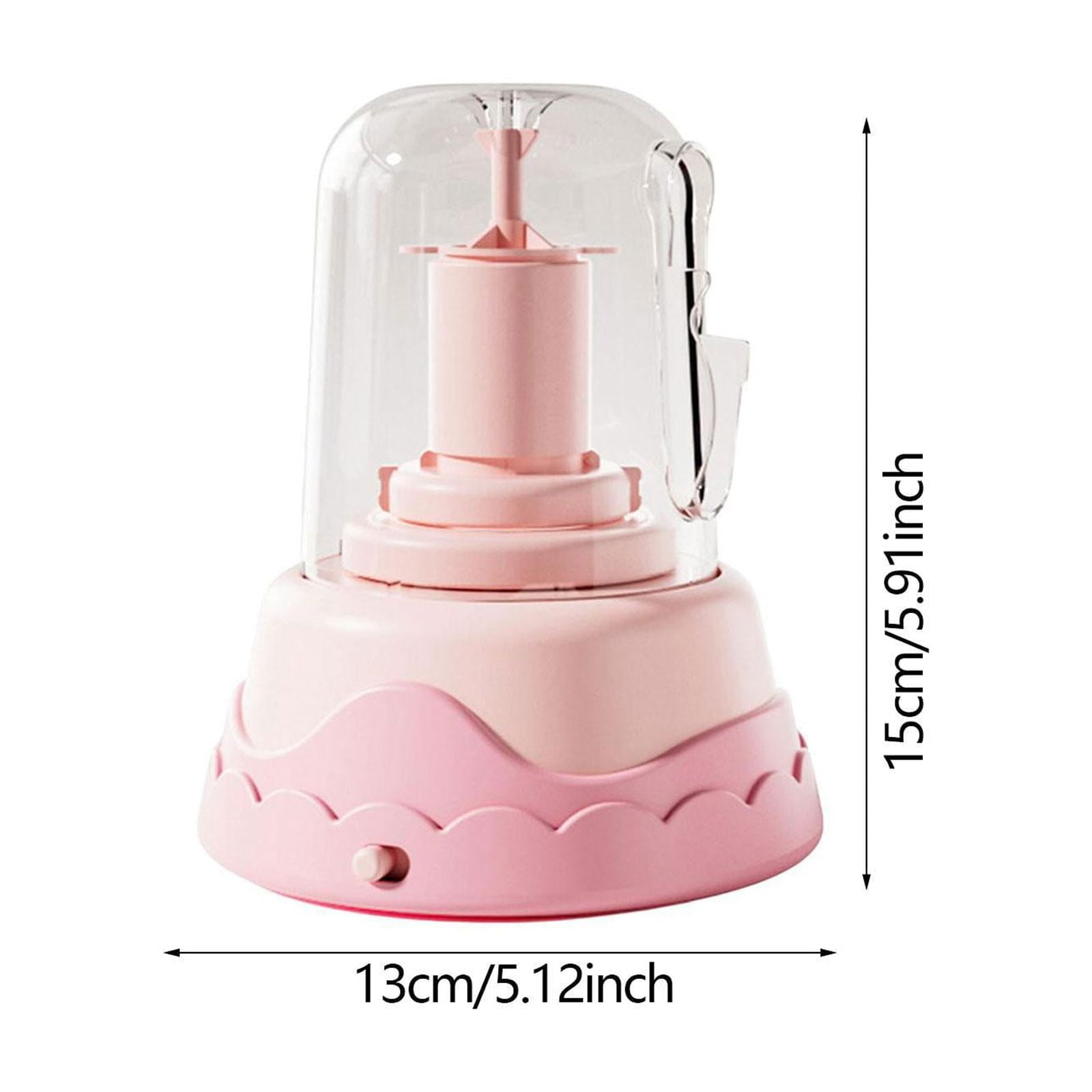 Sharprepublic Kids Electric Pottery Wheel Set Craft Making Kit Diy Creative Education Toys Children in Parents Interactive Toy Ceramic Machine Pink 6 Clay
