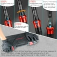 thumbnail image 5 of 23PCS 1/2-Inch Drive Torque Wrench Set, 10-170FT.LB/13.6-230.5Nm, 1/2 Drive Click Torque Wrench, 72-Tooth Dual-Range, ±3% Precision Adjustable Torque Wrenches for Cart, Motorcycle, Lug Nut, 5 of 6