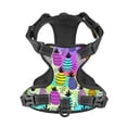 thumbnail image 4 of Gaeub Graffiti Pineapples Gaeub Graffiti Pineapples No Pull Dog Harness, Secure and Adjustable Pet Vest for Outdoor Activities - Medium, 4 of 8