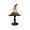 Style-B, variant on 7" Stained Glass Style Witch Hat Lamp - Vintage Mosaic Table Lamp with USB - Spooky Gothic Ambient Night Light for Halloween Tabletop Centerpiece & Halloween Room Decor