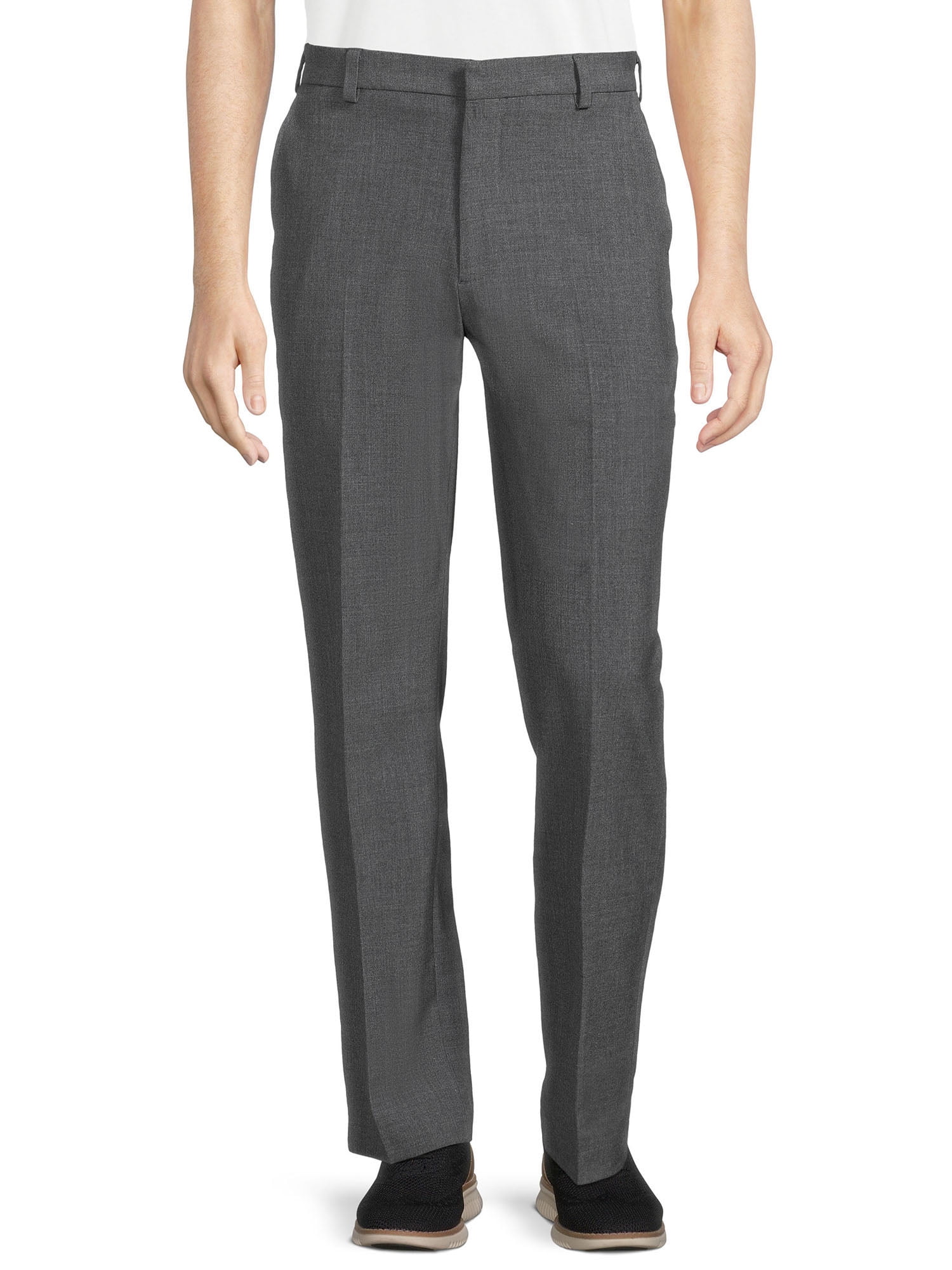 Premium Comfort Flat Front Suit Pants 