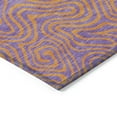 thumbnail image 4 of Addison Rugs Chantille Indoor/Outdoor Transitional Swirls Purple Washable Rectangle Rug, 9' x 12', 4 of 6