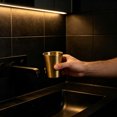 thumbnail image 4 of BESTYASH Vaso Reutilizable Para Enjuague Bucal En Acero Inoxidable Color Dorado, 4 of 6