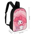 thumbnail image 2 of My Melody Backpack Printed Travel Backpack For Daily Work Sports Backpack Travel Bag 17 inch, 2 of 10