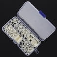 thumbnail image 1 of Male 180pcs box M3 Nylon Screw Nut Male Female Standoff Combination Assortment Kit, 1 of 7