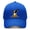 Blue, variant on United States 250th Anniversary Hat Featuring Patriotic Heat Press Graphics and Curved Brim Casual Style