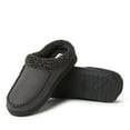thumbnail image 2 of Dearfoams Men's Brendan Microsuede Moccasin Toe Clog Slipper, 2 of 6