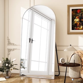 4 pack) Mainstays Over-The-Door Mirror with hardware, 14.25IN X
