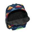 thumbnail image 6 of FORMRS School Backpack with Front Zippered Pocket 12" Student Travel Daypack, Rainbow Space Cat, 6 of 6