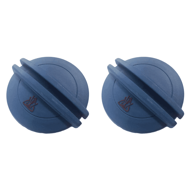 2X 3B0121321 pour CC Golf A3 A4 A6 TT Récupération Rapide du Liquide de Refroidissement Couvercle de Réservoir, 2 x Couvercle de Réservoir de Liquide de Refroidissement, Bleu