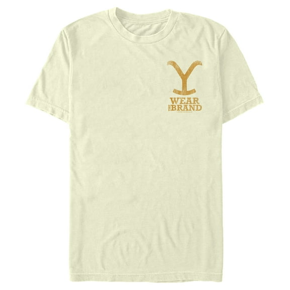 Men's Yellowstone Wear The Brand Pocket Logo Graphic T-Shirt