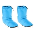 thumbnail image 6 of yotijay Camping Goose Down Booties Boots Slippers Home Bedroom Sleeping Bag Blue L, 6 of 9