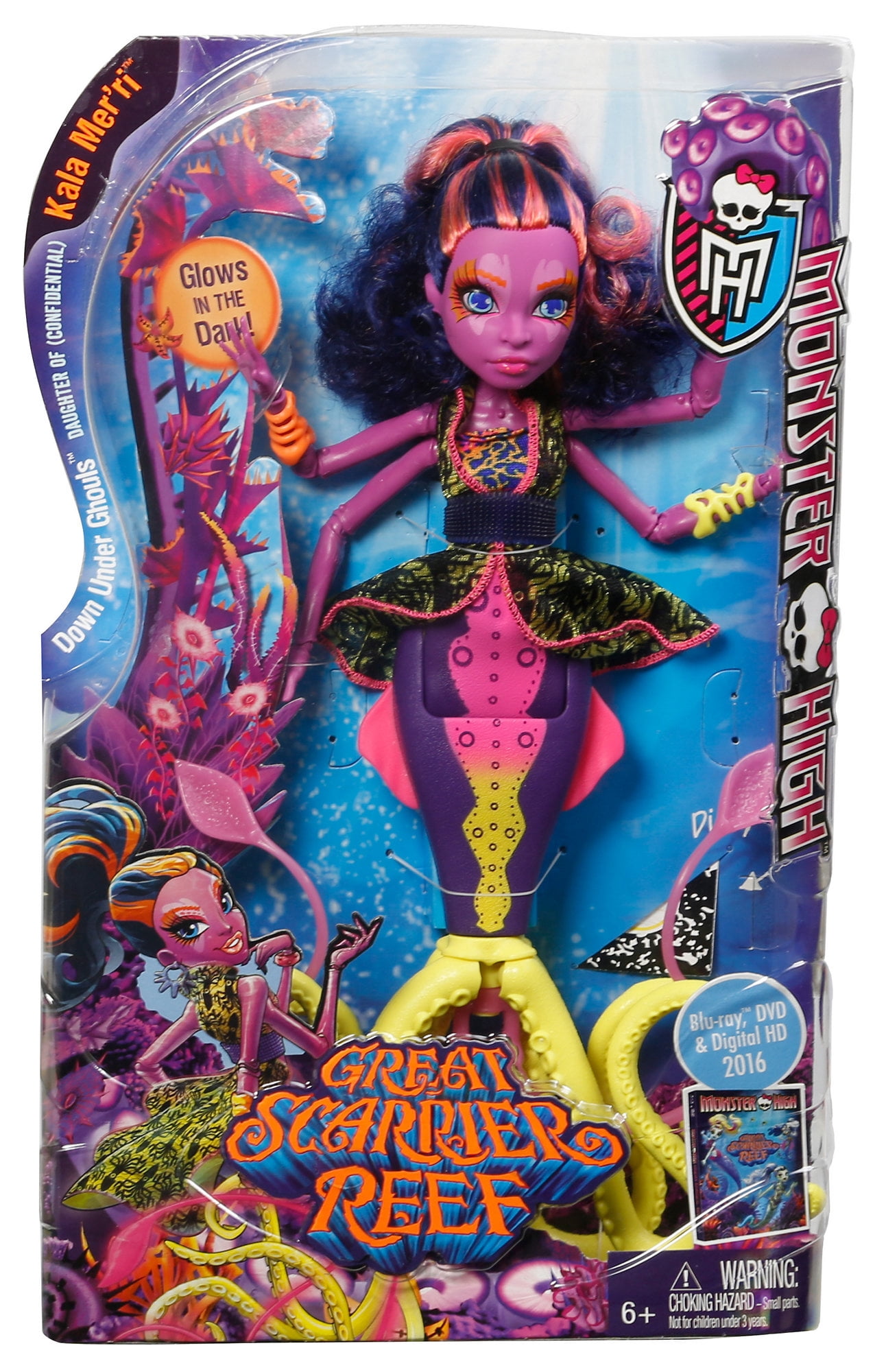 Monster High Great Scarrier Reef Down Under Ghouls Kala Mer'ri Doll