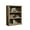 Lintel Oak, variant on Pemberley Row Engineered Wood Chalked Chestnut Bookcase Rectangular Adjustable Shelves 43.78" Unassembled