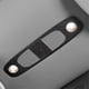 thumbnail image 5 of Car Reading Light Frame Trim Sticker for Model 3 Model Y 2023-2018 Front Inside Lamp Panel Cover, 5 of 5