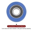 thumbnail image 4 of Unique Bargains Roulement à Rouleau à Poulie en PU 15x48,5x15 mm, Roue de Guidage Revêtue de Polyuréthane pour Industriel, Bleu, 4 of 5