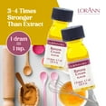 thumbnail image 3 of LorAnn Banana Cream Super Strength Flavor - Twin Pack of 1 Dram Bottles (.125 fl oz) - Candy, Confections & Baking, 3 of 6