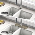 thumbnail image 4 of Xecao Sicilian Style for Kitchen Sink Splash Guard Faucet Mat , Faucet Guard & Draining mat, (15" X 5.5" ), 4 of 7