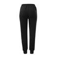 thumbnail image 5 of Sngxgn Women's Wide Leg Pants High Elastic Waisted in The Back Business Work Trousers Long Straight Suit Pants(Black,XXL), 5 of 7