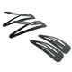 thumbnail image 5 of 50 unids niña clips de pelo negro Barrettes a presión Clips de metal Epoxy Snap Pin Pines Accesorios para el cabello para niños pequeños, 5 of 5