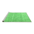 thumbnail image 2 of Ahgly Company Machine Washable Indoor Round Persian Emerald Green Traditional Area Rugs, 3' Round, 2 of 4