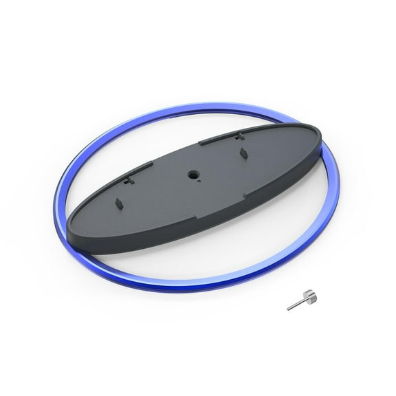 GAMFAMI Vertical Stand Compatible with PlayStation 5/PS5 Slim/PS5 Pro Consoles - PS5 Base Accessories (Blue)