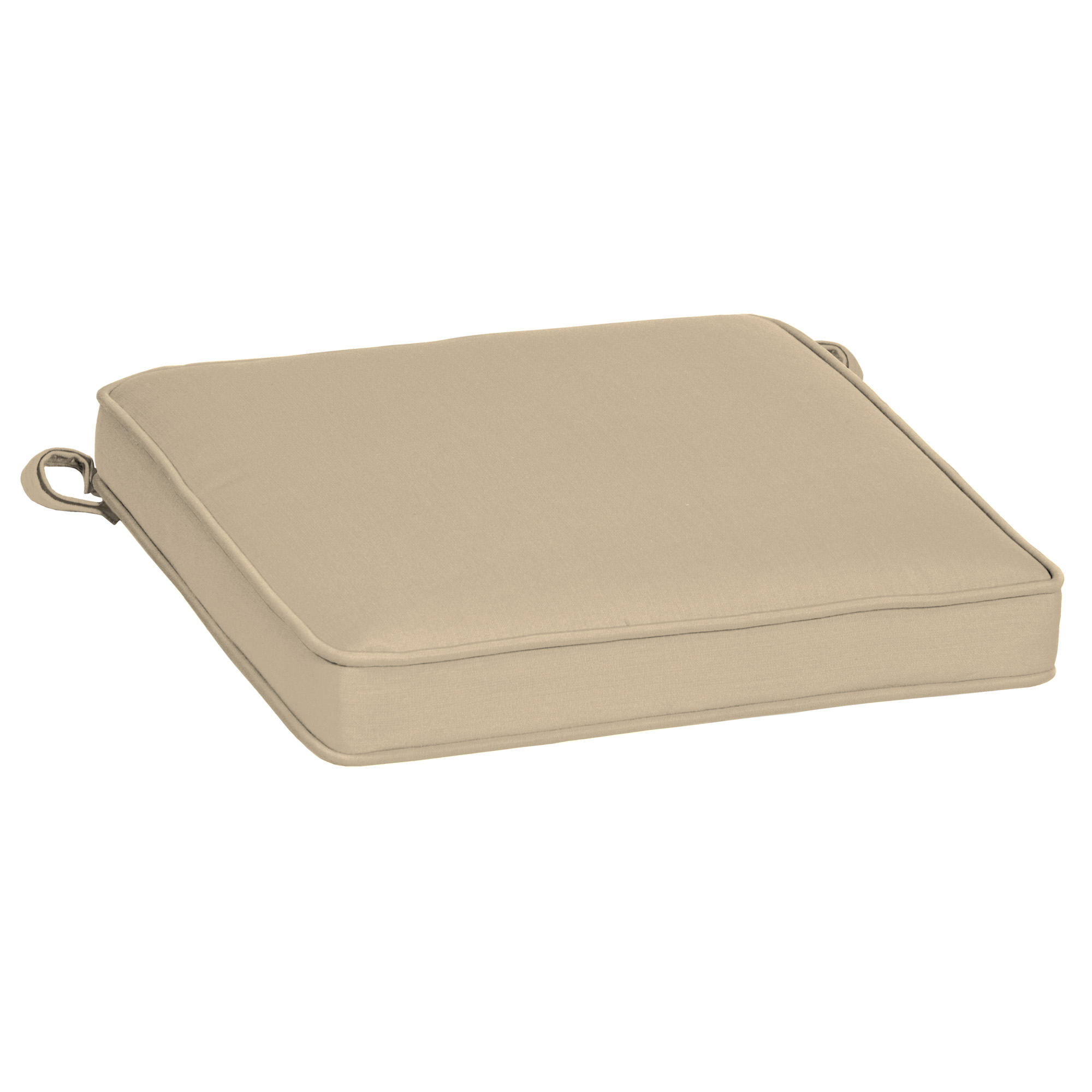 Arden Selections Oasis 21 x 21 in. Outdoor Seat Cushion Desert Tan
