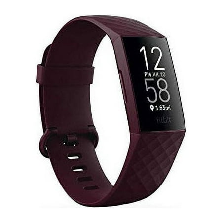 Fitbit Charge 4 Fitness Tracker Rosewood NFC Walmart