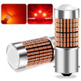 thumbnail image 1 of 2PCS 1156 BA15S P21W LED Bulb, 144 LED Red Car Bulb, Super Bright Waterproof Suitable for Reversing Lights, 1 of 4