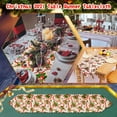 thumbnail image 1 of BJUTIR Christmas Table Runner Holiday Table Runners For Dining Room Snowflake Snowman Table Runner For Christmas Table Decorations Holiday Decor, 1 of 9