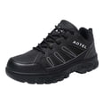 thumbnail image 4 of Mens Hiking Shoes Waterproof Breathable Non-Slip Lightweight Black Low Top Trail,Size 9, 4 of 9