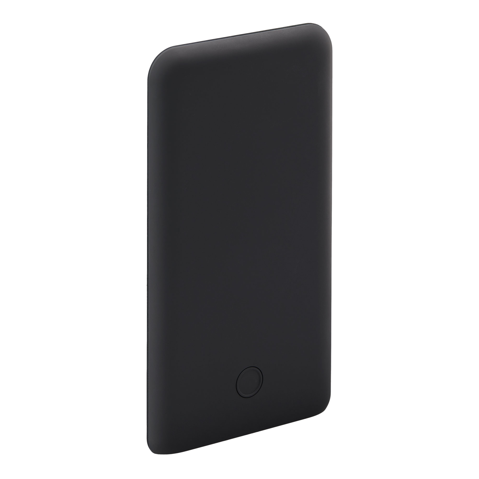 Batería portátil delgada onn de 5,000 mAh con puertos Micro-USB y USB-A, tamaño compacto, indicadores LED, negro - compatible con iPhone, iPad, AirPods, Samsung Galaxy, Note, Pixel y más 3