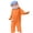 A#08-Orange, variant on ZHANGDER Family Warm Big Mouth Monster Onesie for Boy Girl, Cozy Ultra-Soft Plush One-Piece Loungewear, No Shoes Included