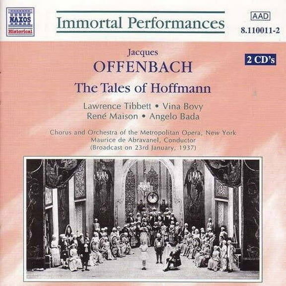 J. Offenbach - Tales of Hoffmann - Music & Performance - CD