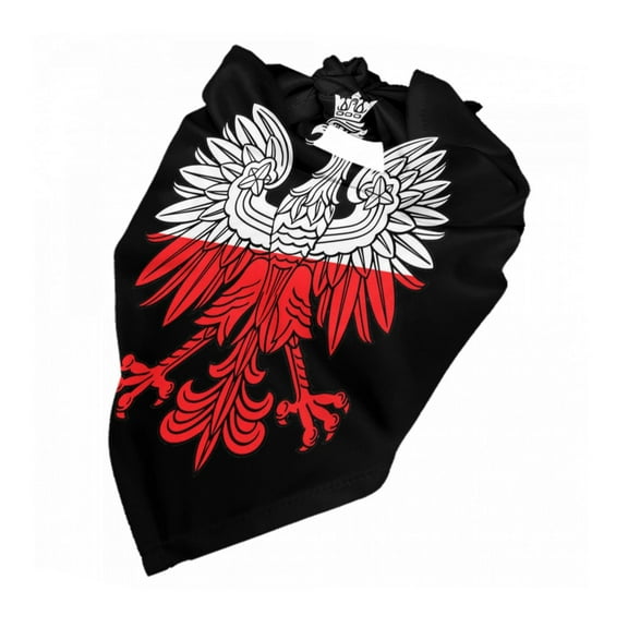 Polish Flag White Eagle Dog Bandana Pet Scarf Dog Party Supplies For Dogs Pet Accessories For Dog Lovers