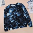 thumbnail image 6 of Sweatshirt For Womens Crewneck Geometric Lattice Hoodies Teen Girls Cute, 6 of 7