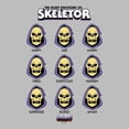 thumbnail image 2 of Mens Masters of the Universe The Many Emotions of Skeletor T Shirt, 2 of 5