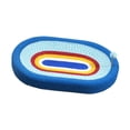 thumbnail image 4 of Rascador para gatos, cama con pelota, suministros para mascotas, protector de muebles para salón de juegos, tablero rascador ovalado para gatos, 4 of 8
