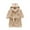 Brown, variant on Kids Bathrobe, Hooded Fleece Robe with Belt for Toddlers and Children, Super Soft Absorbent Polyester Robe for Boys and Girls, Cozy Lounging and Winter Wear