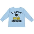 thumbnail image 3 of Inktastic Congrats My Dad Graduated with Cap Boys or Girls Long Sleeve Toddler T-Shirt, 3 of 5