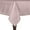 Clear, variant on Ultimate Textile Reversible Shantung Satin - Majestic 84 x 84-Inch Square Tablecloth Cafe Khaki