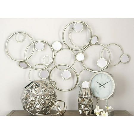 Modern Reflections Metal Mirror Wall Decor 64"W, 30"H 50287 - Walmart.com