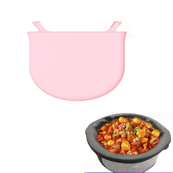 Yeashow Silicone Slow Cooker Liner for 6-8 Quarts Crockpot, BPA Free