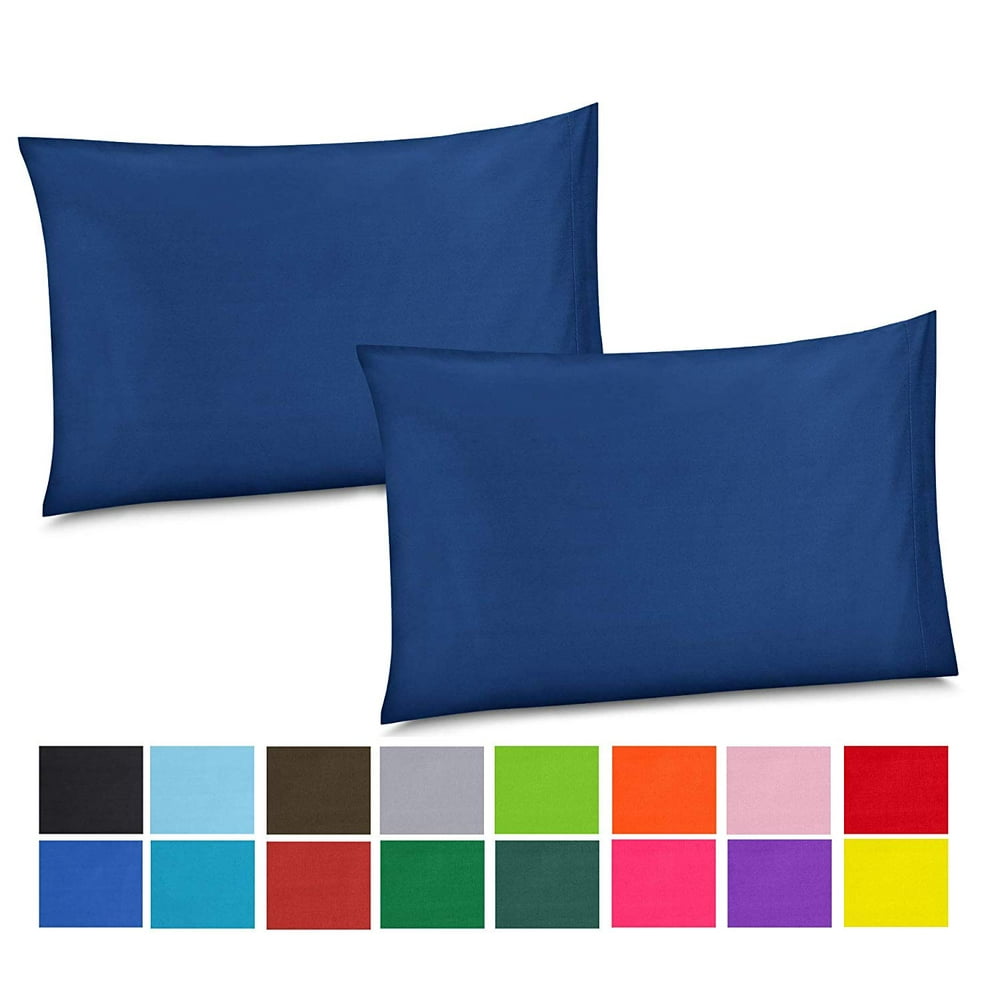 Gilbins Cotton/Percale 210 Thread Count Set of 2 Soft Home Bedroom