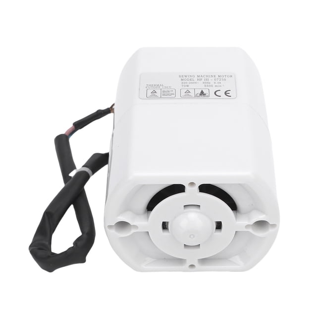 Motor De Máquina De Coser, Control De Velocidad Del Servomotor Eléctrico De 70 W De Amplia Compatibilidad Para El Hogar